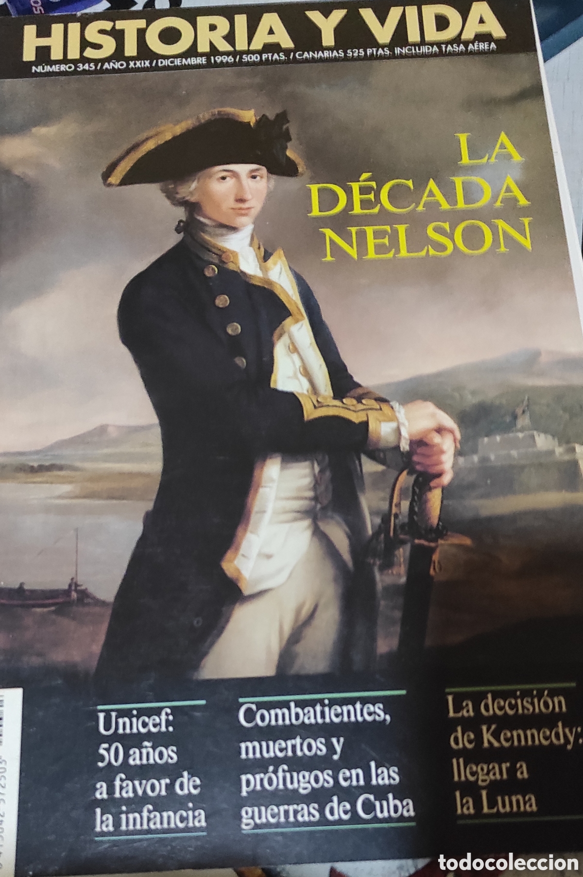 Coleccionismo de revista Historia y Vida: Historia y Vida. N&deg; 345. A&ntilde;o XXIX. Diciembre 1996.