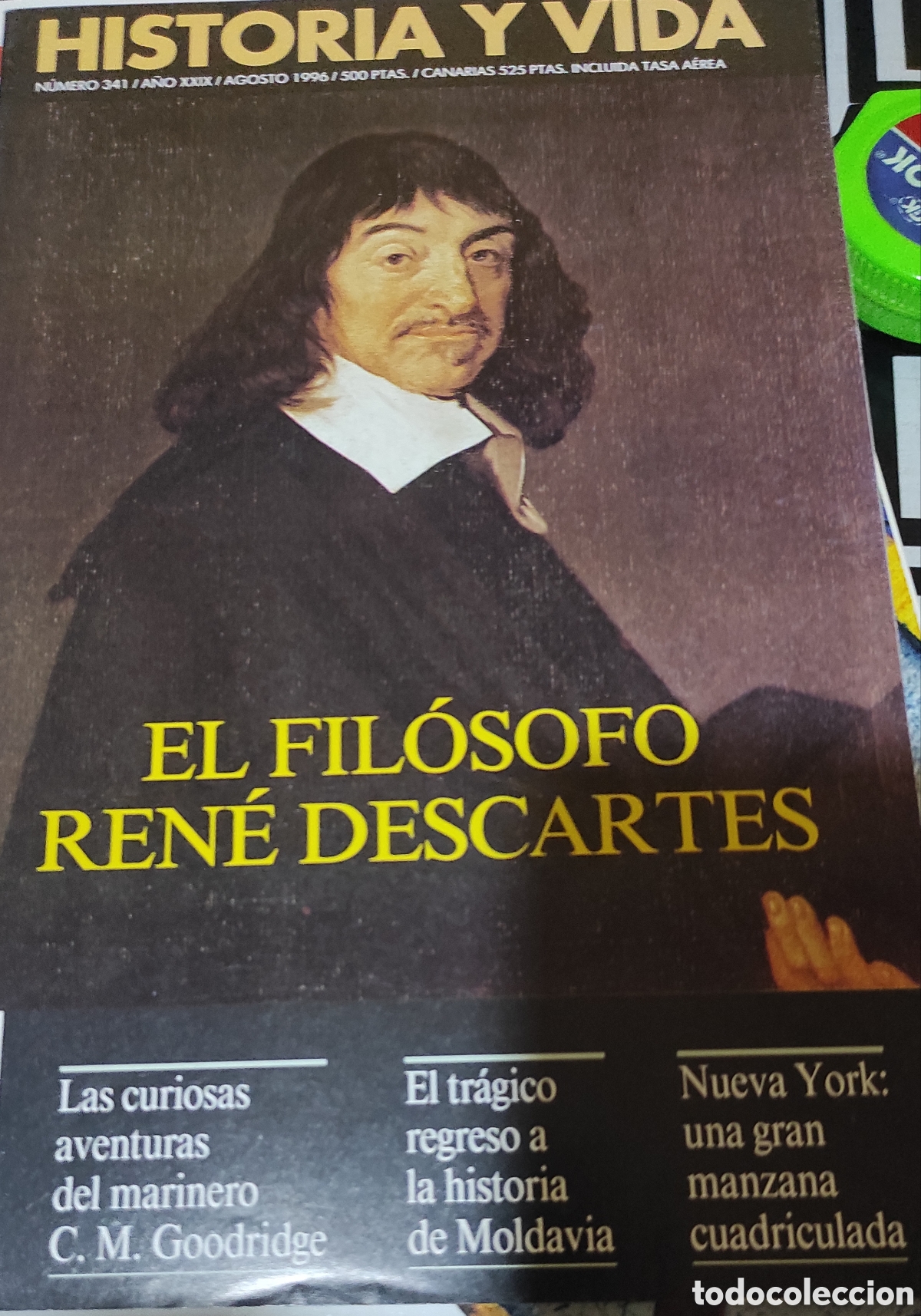 Coleccionismo de revista Historia y Vida: Historia y Vida. N&deg; 341. A&ntilde;o XXIX. Agosto 1996