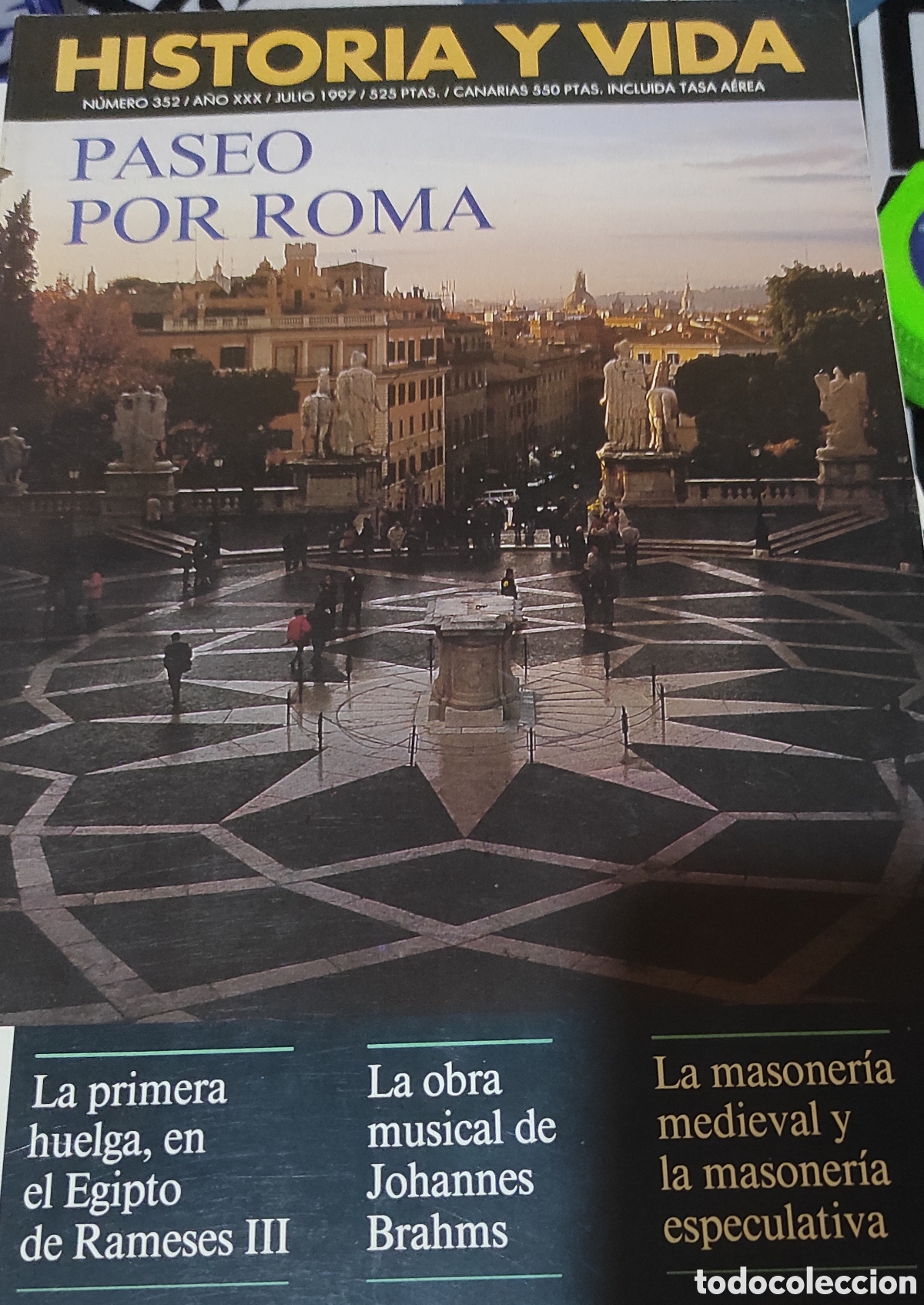 Coleccionismo de revista Historia y Vida: Historia y Vida. N&deg; 352. A&ntilde;o XXX. Julio 1997