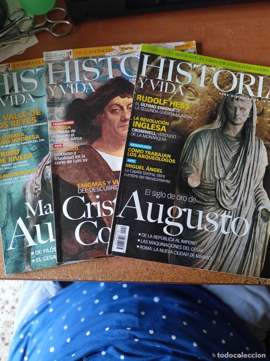 Coleccionismo de revista Historia y Vida: Lote 3 revistas Historia y Vida nos. 429, 440 y 451
