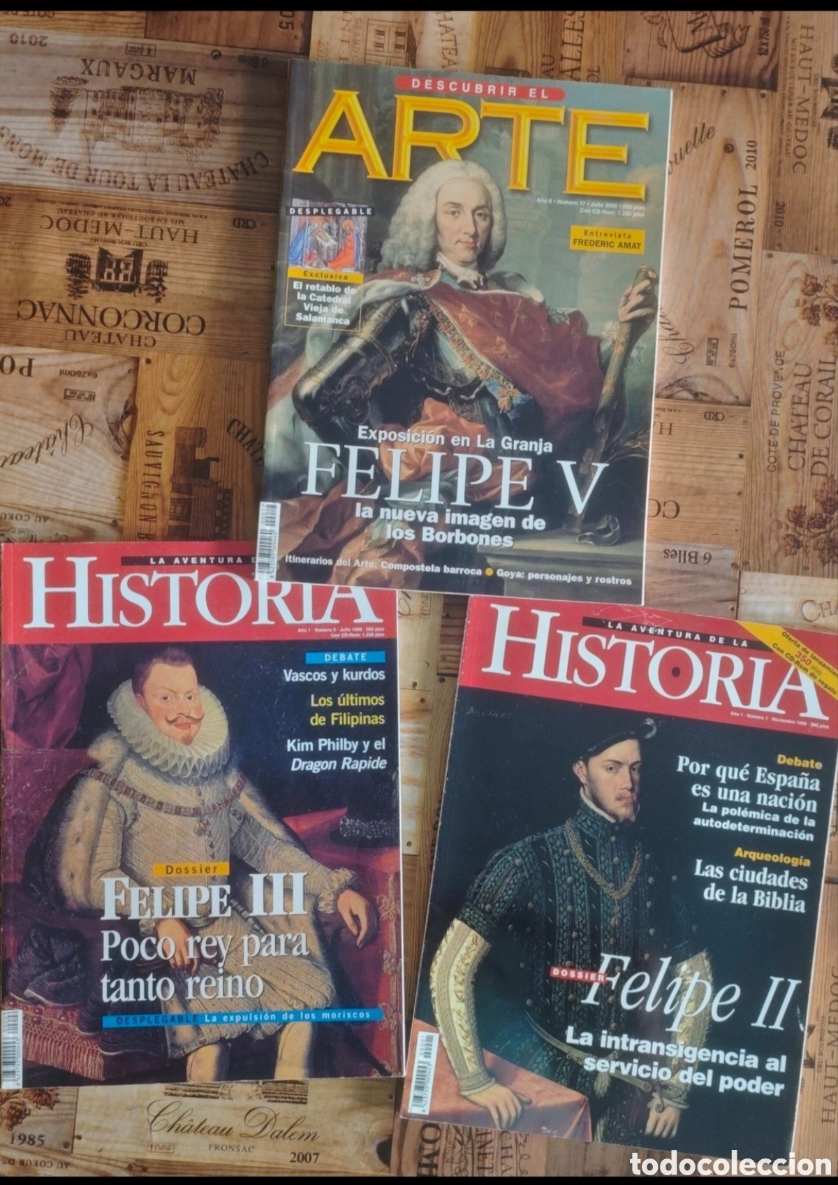 Coleccionismo de revista Historia y Vida: Revista HISTORIA, lote de 3 revistas