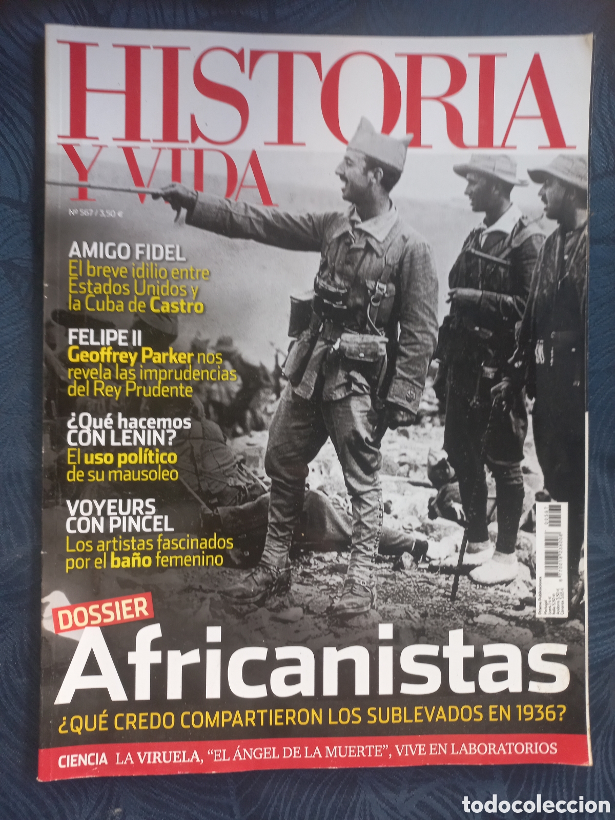 Coleccionismo de revista Historia y Vida: HISTORIA Y VIDA. AFRICANISTAS
