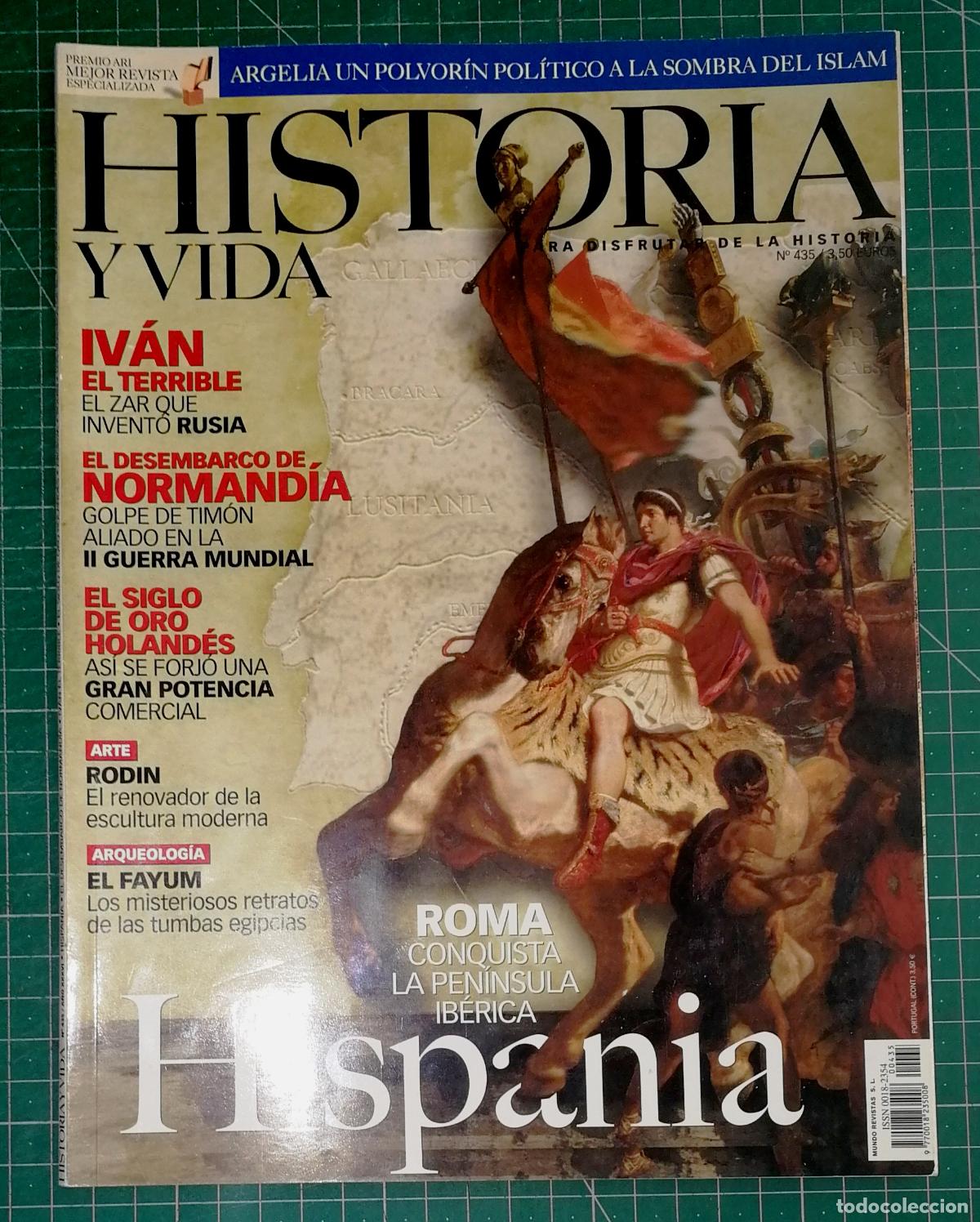 Colecionismo da Revista Historia y Vida: REVISTA HISTORIA Y VIDA. N&ordm; 435. A&Ntilde;O XXXVI. JUNIO 2004. - Grupo God&oacute;