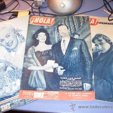 Coleccionismo de Revista Hola: 3 REVISTAS ¡HOLA! AÑO 195O. Lote 187470228