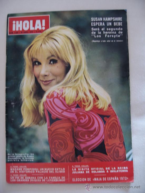 Collectionnisme de Magazine &iexcl;Hola!: Revista &iexcl;Hola! 29 Abril 1972 n&ordm; 1444