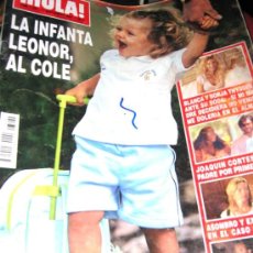 Coleccionismo de Revista Hola: REVISTA ¡HOLA! 3294- LA INFANTA LEONOR AL COLE- ADIOS A PAVAROTI- 19 DE SEPTIEMBRE DE 2007