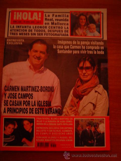 Collectionnisme de Magazine &iexcl;Hola!: REVISTA HOLA  N&ordm; 3221  -26  ABRIL 2006