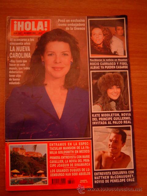 Collectionnisme de Magazine &iexcl;Hola!: REVISTA HOLA  N&ordm; 3217  -29  MARZO  2006