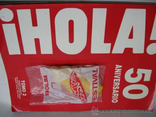 Collectionnisme de Magazine &iexcl;Hola!: HOLA&iexcl; TOMO 2, 1944 AL 1994. +++ REGALO BOLSA ELASTICA FESTIVAL +++