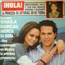 Coleccionismo de Revista Hola: REVISTA HOLA Nº 3301 NOVIEMBRE 2007 SHAILA DURCAL