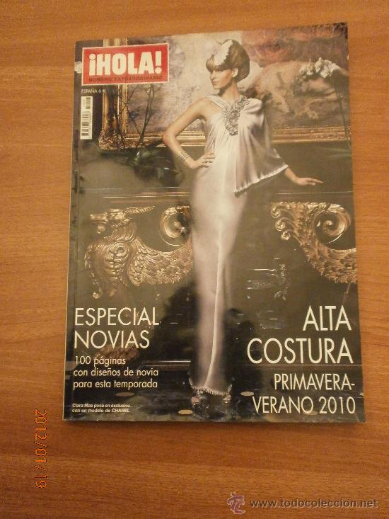 Collectionnisme de Magazine &iexcl;Hola!: REVISTA HOLA ,N&ordm; 11003 - ESPECIAL NOVIAS . ALTA COSTURA PRIMAVERA VERANO 2010-