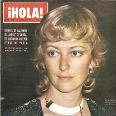 Coleccionismo de Revista Hola: REVISTA ¡ HOLA ! Nº 1.486 FEBRERO DE 1973. Lote 31344777