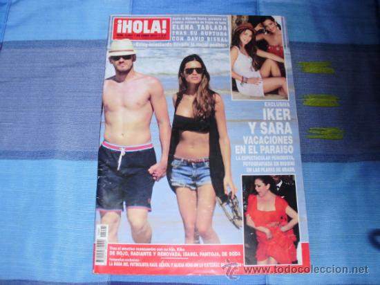 revista hola iker y sara de vacaciones en el pa - Buy Magazine: Hola on  todocoleccion