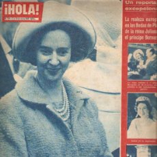 Coleccionismo de Revista Hola: REVISTA ¡ HOLA ! Nº 924 MAYO DE 1962 . Lote 32453594