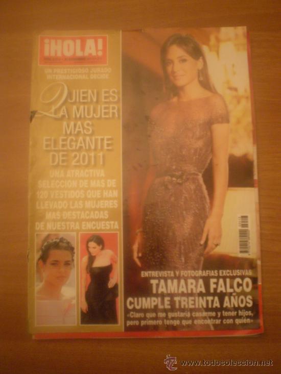 Coleccionismo de Revista Hola: REVISTA HOLA  N&ordm; 3.513 -  30 NOVIEMBRE 2011