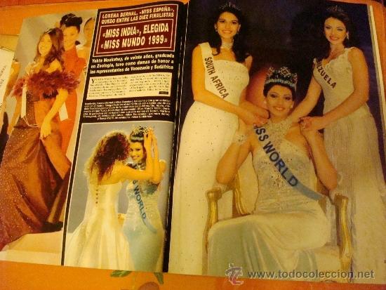 Coleccionismo de Revista Hola: MISS MUNDO. INFANTA CRISTINA. REVISTA HOLA.