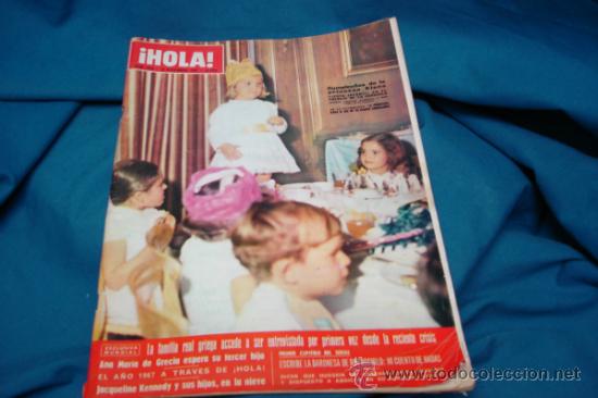 Coleccionismo de Revista Hola: &iexcl;HOLA! N&Uacute;MERO 1218 - 30 DE DICIEMBRE 1967 - 10 PESETAS