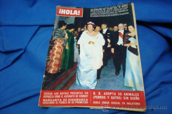 Coleccionismo de Revista Hola: &iexcl;HOLA! N&Uacute;MERO 1156 - 22 DE OCTUBRE 1966 - 8 PESETAS