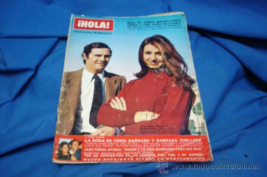 Collectionnisme de Magazine &iexcl;Hola!: &iexcl; HOLA ! N&Uacute;MERO 1331 - 28 DE FEBRERO DE 1970 - 10 PESETAS