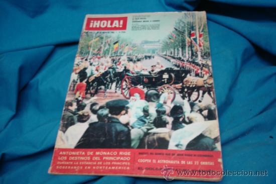Coleccionismo de Revista Hola: &iexcl; HOLA ! N&Uacute;MERO 978 - 25 DE MAYO DE 1963 - 6 PESETAS