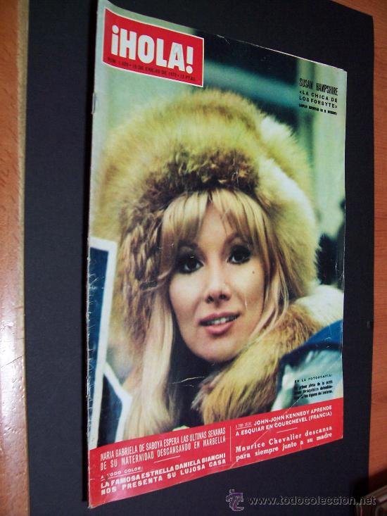 Coleccionismo de Revista Hola: ! HOLA &iexcl; - N&ordm; 1429 - 15 ENERO DE 1972 - 12 PTS