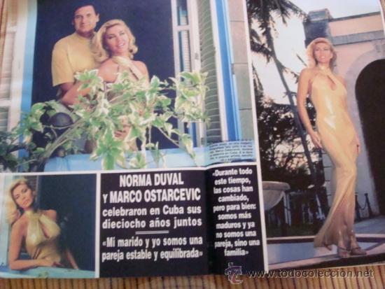 Coleccionismo de Revista Hola: NORMA DUVAL. REVISTA HOLA