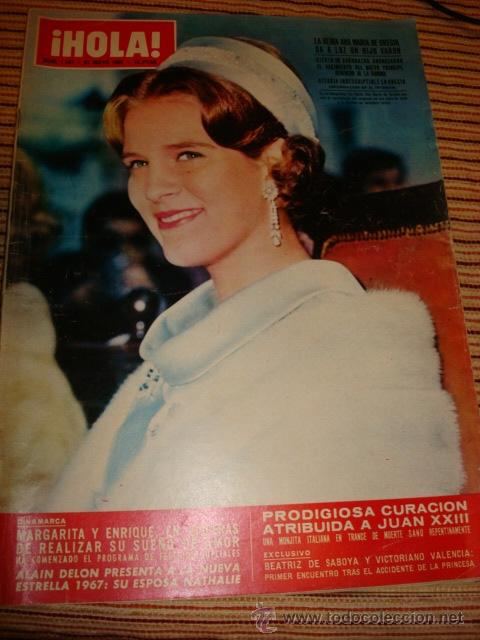 Coleccionismo de Revista Hola: BRIGITTE BARDOT. GRACIAS DE MONACO. HOLA