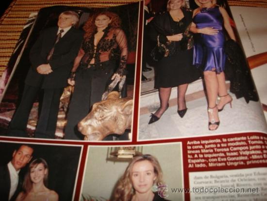 Coleccionismo de Revista Hola: LOLITA- CARLOTA DE MONACO- MAR FLORES- ESTEFANIA DE MONACO- INFANTA CRITINA