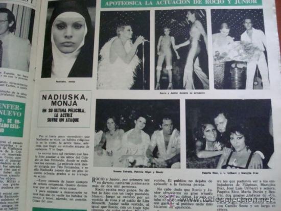 Coleccionismo de Revista Hola: ROCIO DURCAL. REVISTA HOLA