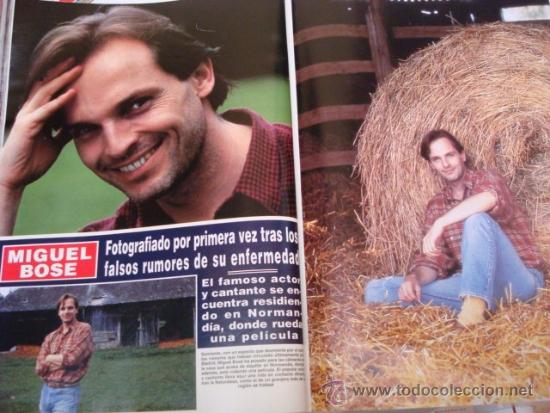 Coleccionismo de Revista Hola: MIGUEL BOS&Eacute;- MICHAEL JACKSON-GRACIA-PRINCESS CAROLINE- INFANTA CRISTINA- REVISTA HOLA