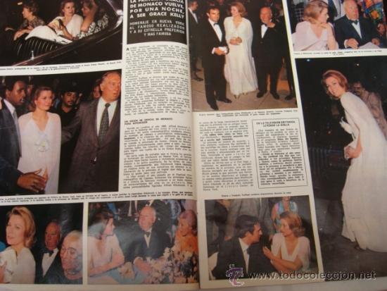 Coleccionismo de Revista Hola: GRACIA DE MONACO. CHARLOTTE RAMPLING. JACKIE KENNEDY. MAJA ESPA&Ntilde;A. CLAUDIA CARDINALE.
