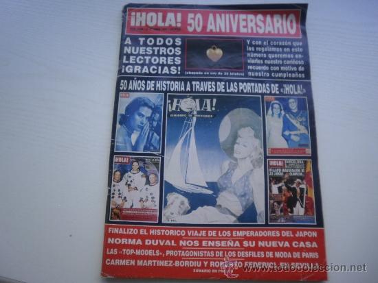 Coleccionismo de Revista Hola: REVISTA HOLA (27-10-1994) - 50 ANIVERSARIO