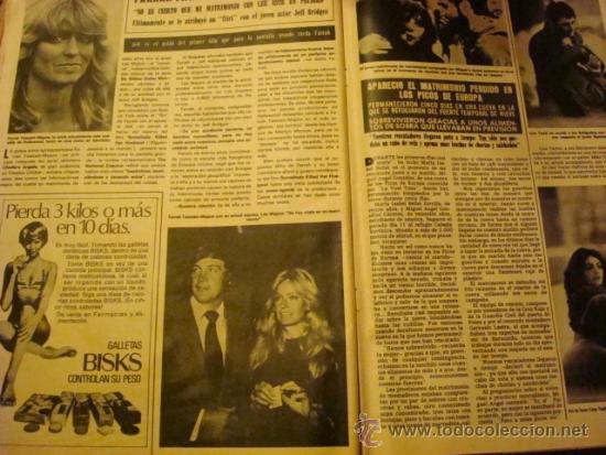 Coleccionismo de Revista Hola: FARRAH FAWCETT- INFANTA CRISTINA- JACKIE KENNEDY- ELSA BAEZA-