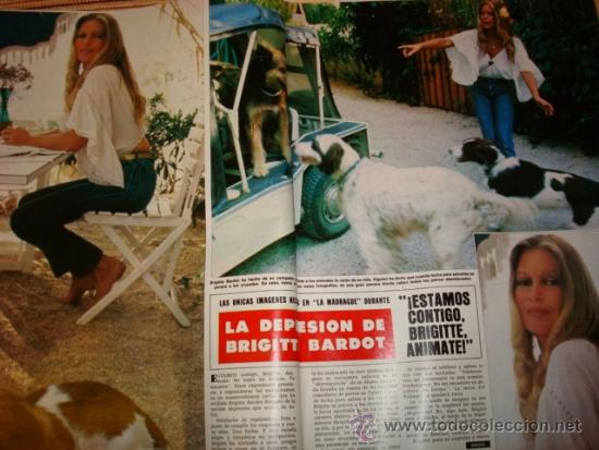 Coleccionismo de Revista Hola: BRIGITTE BARDOT. PRINCESS CAROLINE. URSULA ANDRESS. JULIO IGLESIAS