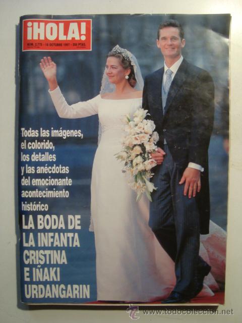 Coleccionismo de Revista Hola: REVISTA &iexcl;HOLA! ESPECIAL BODA DE LA INFANTA CRISTINA E I&Ntilde;AKI URDANGARIN (N&ordm; 2775 1997).