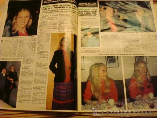 Coleccionismo de Revista Hola: MARISOL. PRINCESS CAROLINE. PRINCESS GRACE. TERENCE HILL
