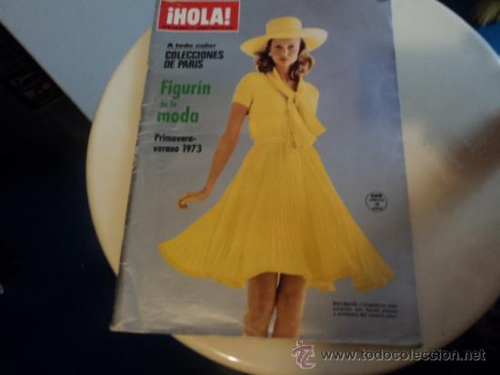Coleccionismo de Revista Hola: N&uacute;mero especial de la revista &iexcl;Hola! dedicado a las colecciones de moda de Par&iacute;s. 1973
