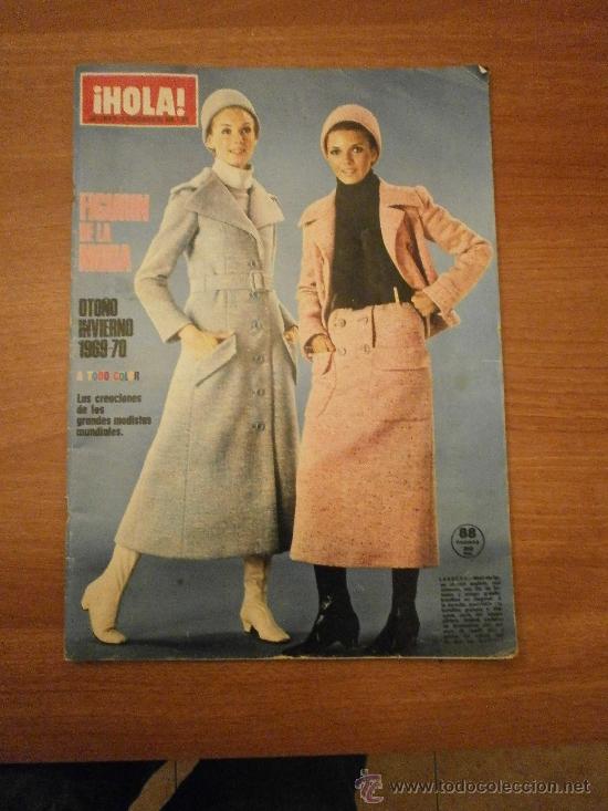 Collectionnisme de Magazine &iexcl;Hola!: REVISTA HOLA SUPLEMENTO EXTRAORDINARIO DEL N&ordm; 1308 - OTO&Ntilde;O - INVIERNO1969-70-