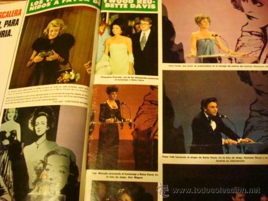 Coleccionismo de Revista Hola: MARIA JOSE CANTUDO. FARRAH FAWCETT. VICTORIA ABRIL. ELSA BAEZA. JACKIE KENNEDY