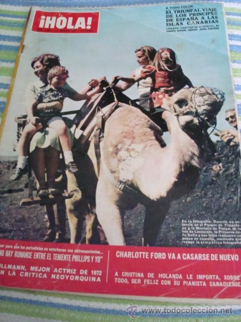 Coleccionismo de Revista Hola: INFANTA CRISTINA- GRACIA DE MONACO- ROMY SCHNEIDER- JACKIE KENNEDY- BARBARA BOUCHET