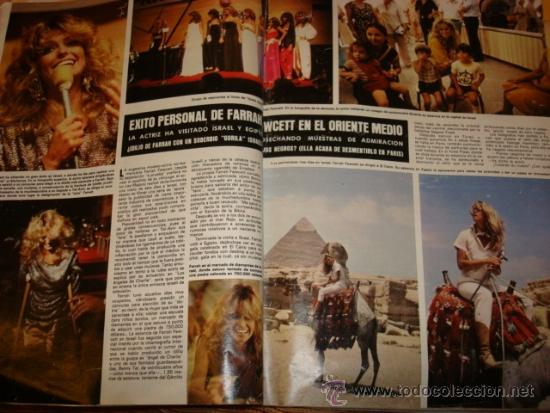 Collectionnisme de Magazine &iexcl;Hola!: FARRAH FAWCETT- CAROLINA DE MONACO- JACKIE KENNEDY- MIGUEL BOS&Eacute;.