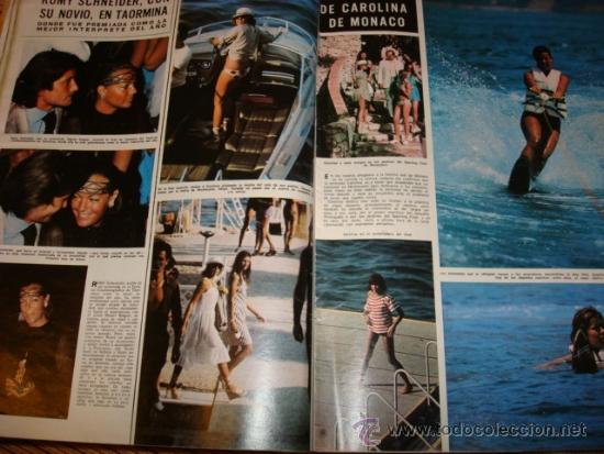 Coleccionismo de Revista Hola: ROMY SCHNEIDER- URSULA ANDRESS- CAROLINA DE MONACO- CLAUDIA CARDINALE