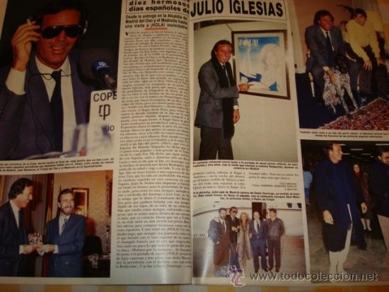 Colecionismo da Revista &iexcl;Hola!: PRINCESA DIANA- JULIO IGLESIAS- CAROLINA DE MONACO. REVISTA HOLA