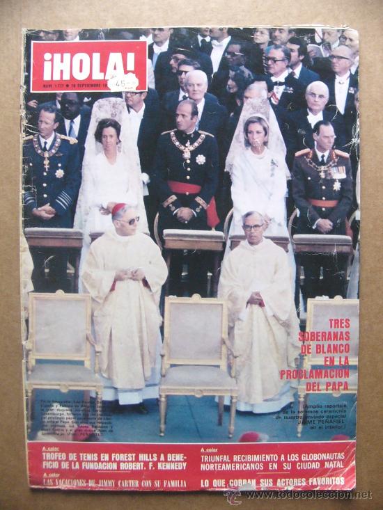 Collectionnisme de Magazine &iexcl;Hola!: Revista Hola n&ordm; 1777 Marilu Tolo Farrah Fawcett Margaret Trudeau Barbara Streisand