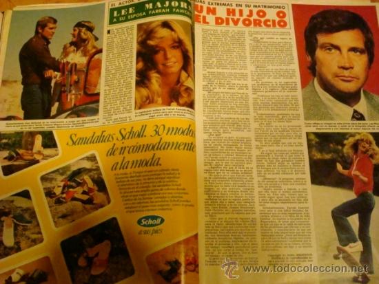 Coleccionismo de Revista Hola: FARRAH FAWCETT- CLAUDIA CARDINALE- PERET- ANA DE INGLATERRA- CARAMELOS