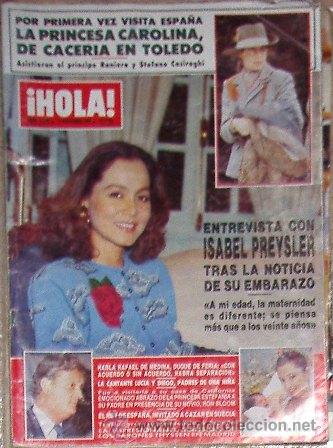 Collectionnisme de Magazine &iexcl;Hola!: &iexcl;HOLA! N&ordm; 2309, 17 de noviembre 1988