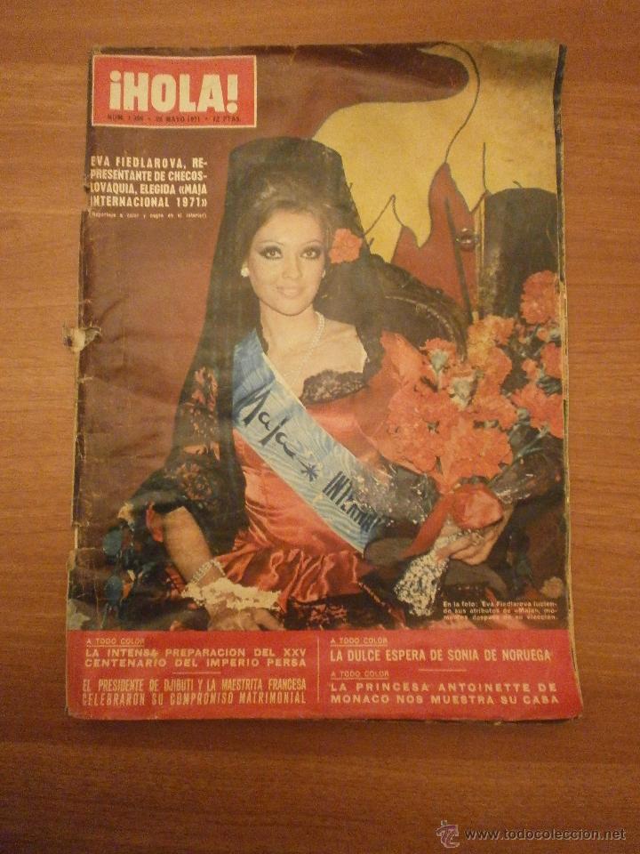 Collectionnisme de Magazine &iexcl;Hola!: REVISTA HOLA N&ordm; 1396- 29 MAYO 1971-