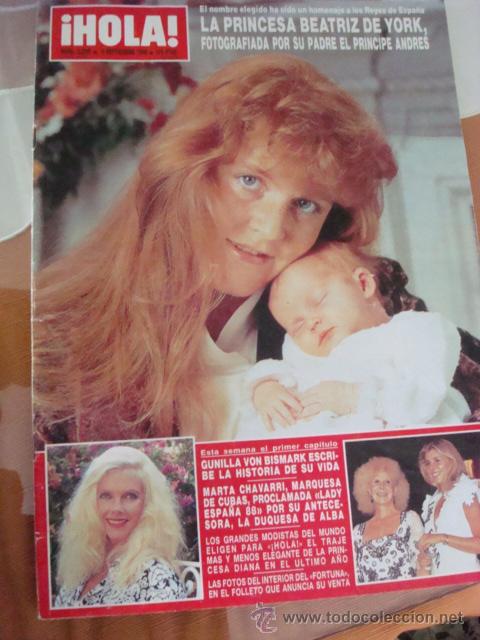 Collectionnisme de Magazine &iexcl;Hola!: PRINCESS DIANA- MONICA RANDALL- DON JOHNSON