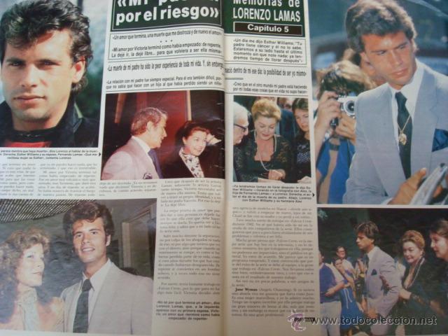 Collectionnisme de Magazine &iexcl;Hola!: BUTRAGUE&Ntilde;O- LORENZO LAMAS- JUNCAL RIVERO- CYBILL SHPHERD- DON JOHNSON