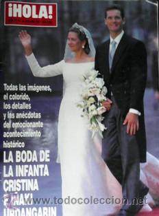 Collectionnisme de Magazine &iexcl;Hola!: Hola, 16 de octubre de 1997. La boda de la Infanta Cristina e I&ntilde;aki Urdangarin